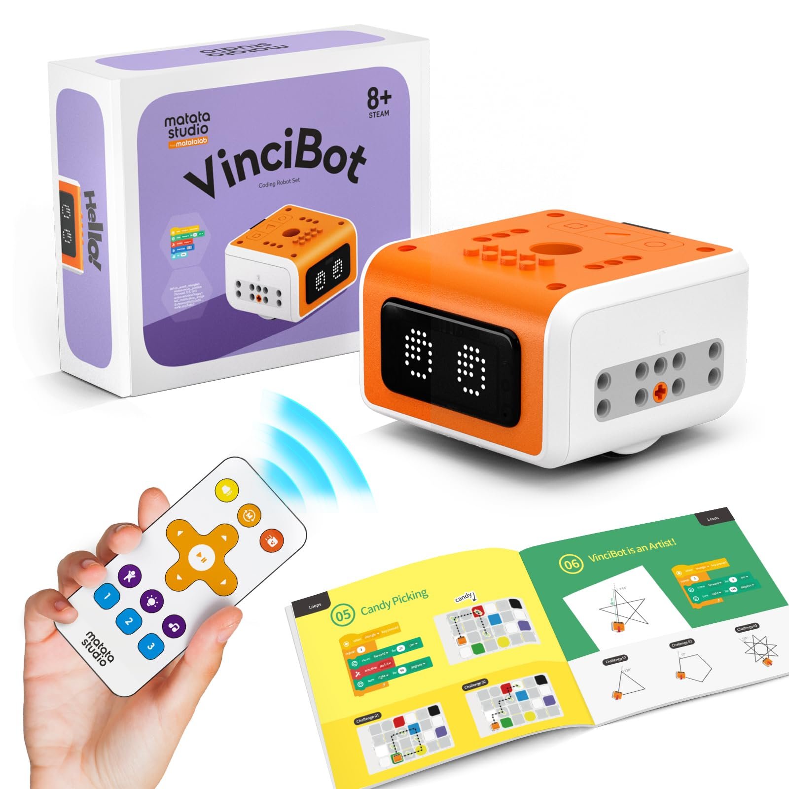 Vinci Bot: Advanced Coding & AI Learning for Ages 8+