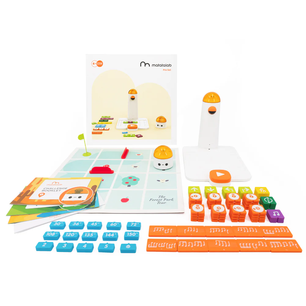 Pro Set: Hands-On Coding & Robotics for Ages 4–8